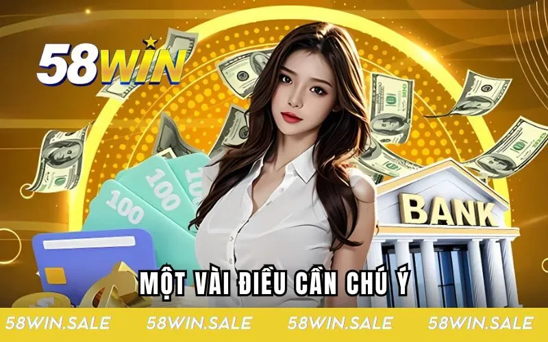 Một vài điều cần chú ý